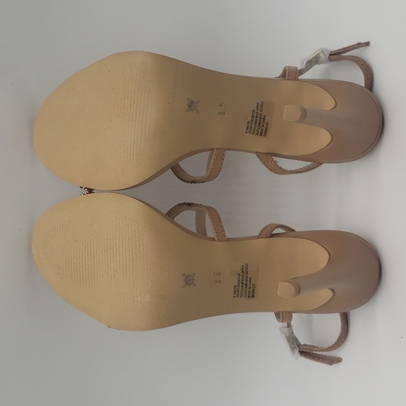 1087- BCBGENERATION Joliny Tan Rainbow Colors Women's Sandals Size 8.5 M NWT - Picture 10 of 11